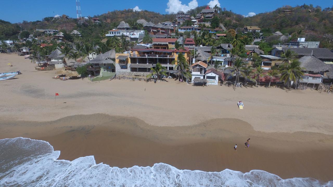 Hotel Paraiso Del Pescador By Rotamundos San Agustinillo Ngoại thất bức ảnh